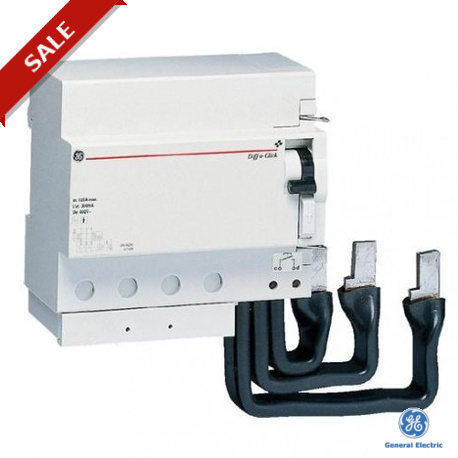 DOC3125/300 - DOC3125/300 671584 GENERAL ELECTRIC DIFF-O-CLICK Residual current devices HTI Series AC 3P 125A 300mA