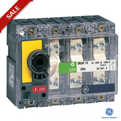 D/061431-203 - 730486 GENERAL ELECTRIC Safety-switch-disconnector Dilos 1H 63A 3P+N R/Y
