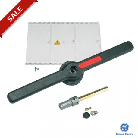 D661960251 - 731788 GENERAL ELECTRIC Direct single black handle and transparent main contact cover shield Dilos 6S(50kA)..