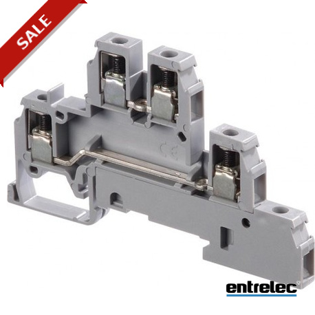 D4/6.LL - D4/6.LL 1SNA110442R2500 ENTRELEC D4/6.LL Screw Clamp Terminal Blocks Installation Grey
