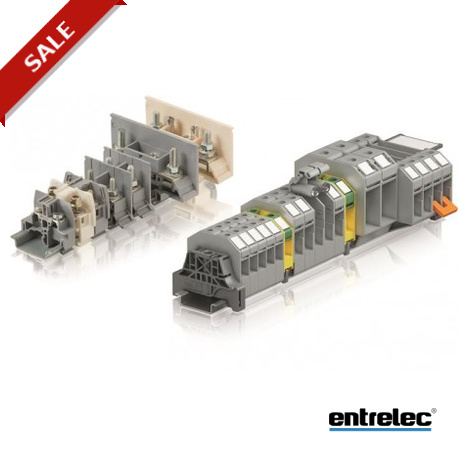 1SNA115190R1600 - 1SNA115190R1600 ENTRELEC M4/6.G Specific Terminal Blocks Feed-through Grey