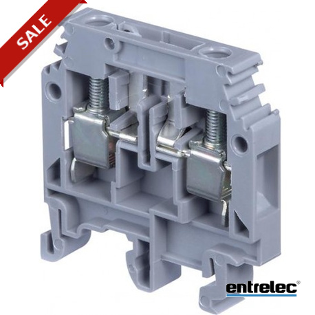 1SNA115234R1500 - 1SNA115234R1500 ENTRELEC M6/8.S Screw Clamp Terminal Blocks Disconnect with Plug Grey