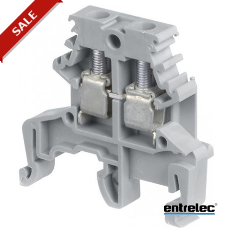 1SNA115265R2400 - 1SNA115265R2400 ENTRELEC MS4/6 Screw Clamp Terminal Blocks Miniblocks Grey