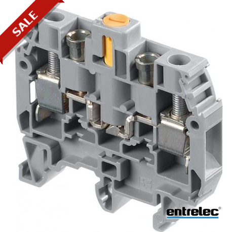 1SNA115277R2000 - 1SNA115277R2000 ENTRELEC M6/8.STP Screw Clamp Terminal Blocks Disconnect with push-turn knob with test socke..