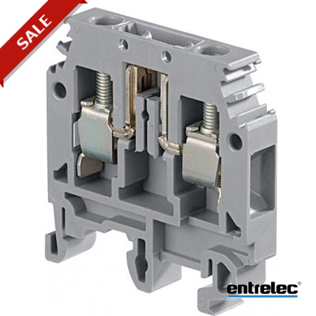 1SNA115436R0000 - 1SNA115436R0000 ENTRELEC M6/8.SB Screw Clamp Terminal Blocks Disconnect with Plug Grey