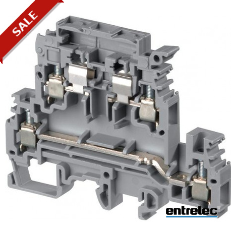 1SNA115646R2200 - 1SNA115646R2200 ENTRELEC M4/8.D2.SFL Screw Clamp Terminal Blocks For 5 x 20 and 5 x 25 fuses with blown fuse..