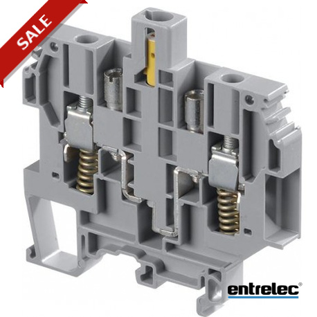 M6/8.STP.RS - M6/8.STP.RS 1SNA115678R0200 ENTRELEC M6/8.STP.RS Spring Loaded Screw Clamp Terminal Blocks Disconnect with p..
