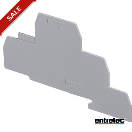 1SNA116965R1300 - 1SNA116965R1300 ENTRELEC FEDA6 End Sections Grey