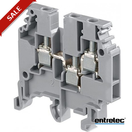 1SNA125468R2200 - 1SNA125468R2200 ENTRELEC M4/6.3A.N Screw Clamp Terminal Blocks Feed-through Blue