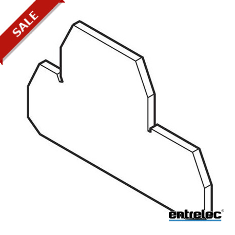 FEM 6 D AZUL - FEM 6 D AZUL 1SNA128499R2500 ENTRELEC FEM6D End Sections Blue