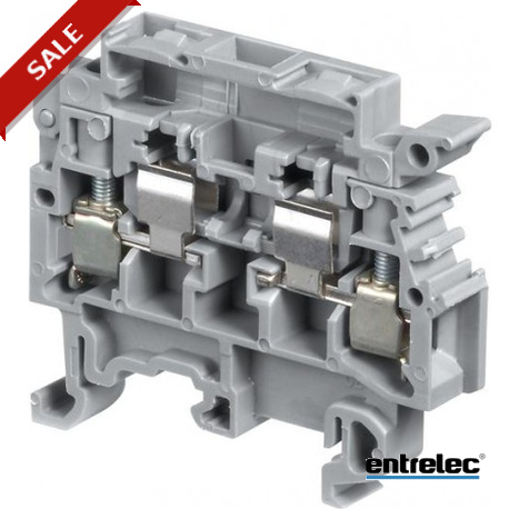 M4/8.SF.NC - M4/8.SF.NC 1SNA140033R2400 ENTRELEC M4/8.SF.NC Screw Clamp Terminal Blocks Corrosive Environments Fuse Grey