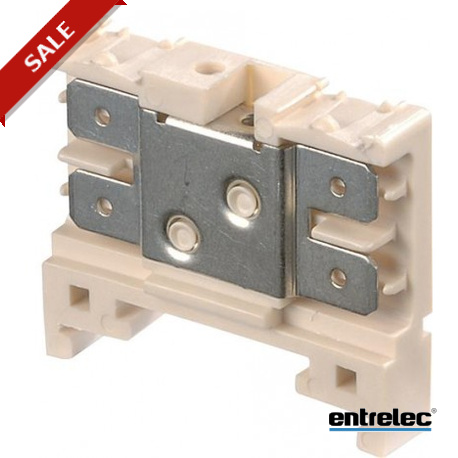 1SNA160606R1400 - 1SNA160606R1400 ENTRELEC HD6/8.2G.2G.1 Quick-connect terminal blocks 4 tabs Beige