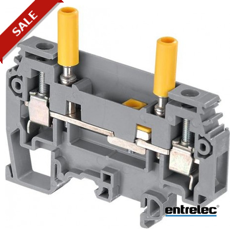 M6/8.ST1.IP20 BE - M6/8.ST1.IP20 BE 1SNA195639R2400 ENTRELEC M6/8.ST1.V0.IP20 Screw Clamp Terminal Blocks Test disconnect with ..
