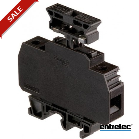1SNA199011R1600 - 1SNA199011R1600 ENTRELEC MU10/14.5.SF1 Screw Clamp Terminal Blocks For 5 x 20 and 5 x 25 fuses Black
