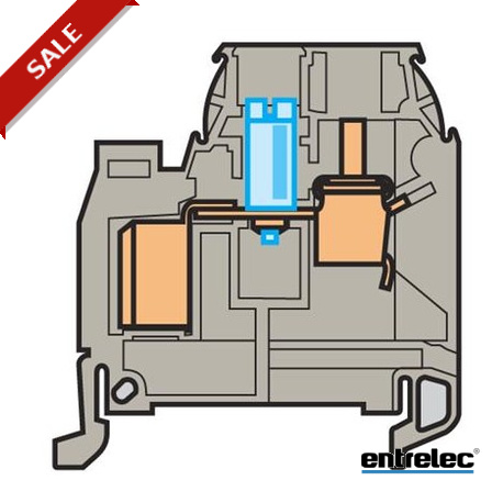 1SNA199074R2500 - 1SNA199074R2500 ENTRELEC D4/6.ADO.C IDC Terminal Blocks Feed-through ADO screw clamp Grey