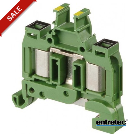 1SNA199091R1700 - 1SNA199091R1700 ENTRELEC D2.5/8.P.ADO IDC Terminal Blocks Ground ADO ADO Green-Yellow