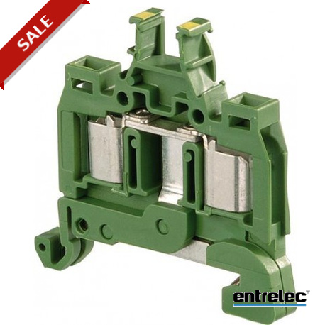 1SNA199098R2600 - 1SNA199098R2600 ENTRELEC D1.5/6.P.ADO IDC Terminal Blocks Ground ADO ADO Green-Yellow