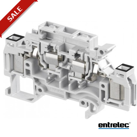 1SNA199184R1100 - 1SNA199184R1100 ENTRELEC D2.5/8.SFT.ADO2 IDC Terminal Blocks For 5 x 20 and 5 x 25 fuses with test socket AD..