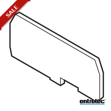 1SNA215266R0100 - 1SNA215266R0100 ENTRELEC FEM8T6 End Sections Grey