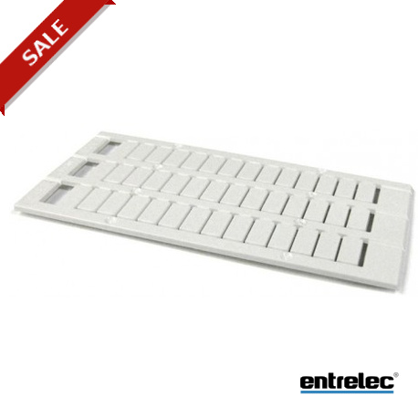 RC610 111-120H - RC610 111-120H 1SNA233013R1100 ENTRELEC RC610 Terminal Block Markers pre-printed 111- 120 (x10) Horizontal