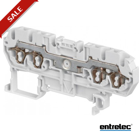 D2.5/5.N.4L - D2.5/5.N.4L 1SNA290013R2700 ENTRELEC D2.5/5.N.4L Spring Terminal Blocks Feed-through with 4 connections Blue