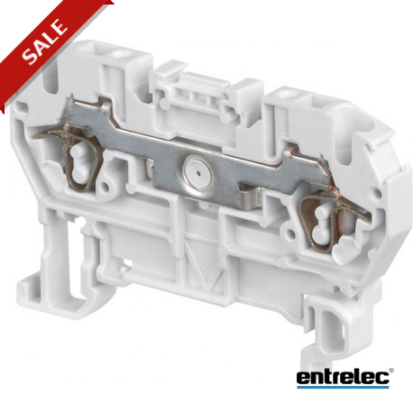 D2.5/5.2LV - D2.5/5.2LV 1SNA290028R0600 ENTRELEC D2.5/5.2L Spring Terminal Blocks Feed-through with 2 connections Green