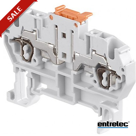 D2.5/5.SNBT.2L.N - D2.5/5.SNBT.2L.N 1SNA290044R0600 ENTRELEC D2.5/5.SNBT.2L Spring Terminal Blocks Disconnect with blade with t..