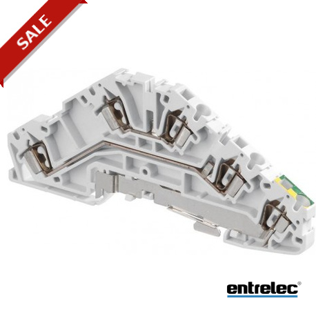 D2.5/5.LLP.L.V0 - D2.5/5.LLP.L.V0 1SNA290326R0500 ENTRELEC D2.5/5.LLP.L Spring Terminal Blocks Installation Grey. Blue. Green-..
