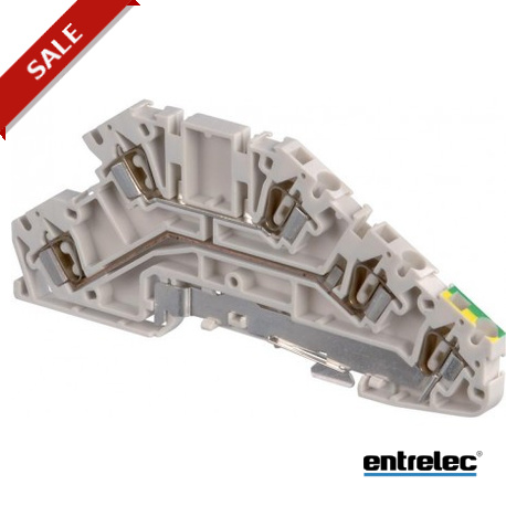D2.5/5.A.LLP.L.V - D2.5/5.A.LLP.L.V 1SNA290340R2700 ENTRELEC D2.5/5.A.LLP.L Spring Terminal Blocks Installation Grey