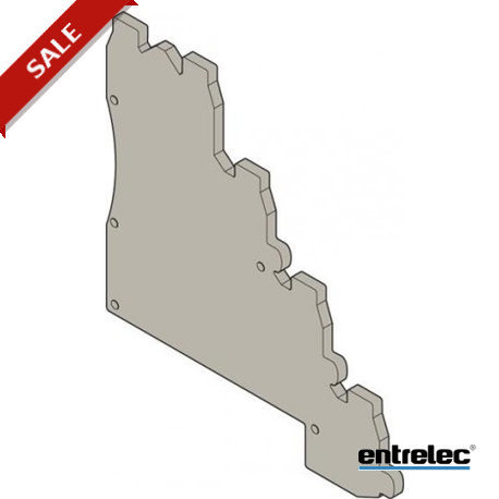 1SNA290360R2300 - 1SNA290360R2300 ENTRELEC FED5.C4.L End Sections Grey