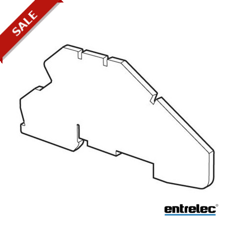 1SNA291561R2600 - 1SNA291561R2600 ENTRELEC FEDA5.L End Sections Grey