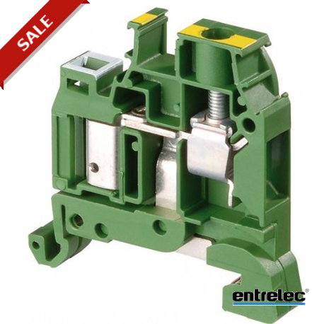 1SNA399251R1300 - 1SNA399251R1300 ENTRELEC D6/8.P.ADO3 IDC Terminal Blocks Ground ADO screw clamp Green-Yellow