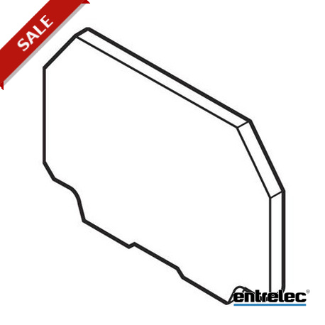 FED2-4 VO - FED2-4 VO 1SNA399577R0200 ENTRELEC FED2-4-E End Sections Grey