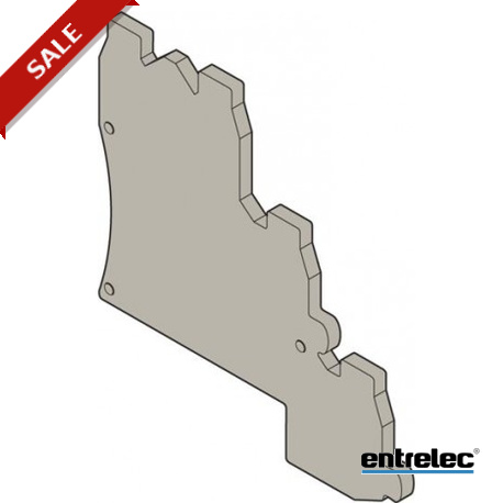 1SNA399678R2700 - 1SNA399678R2700 ENTRELEC FED5.C3.ADO End Sections Grey