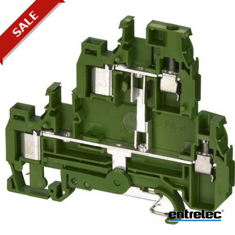 1SNA399931R2500 - 1SNA399931R2500 ENTRELEC D4/6.D1.P.ADO IDC Terminal Blocks Ground ADO screw clamp Green-Yellow