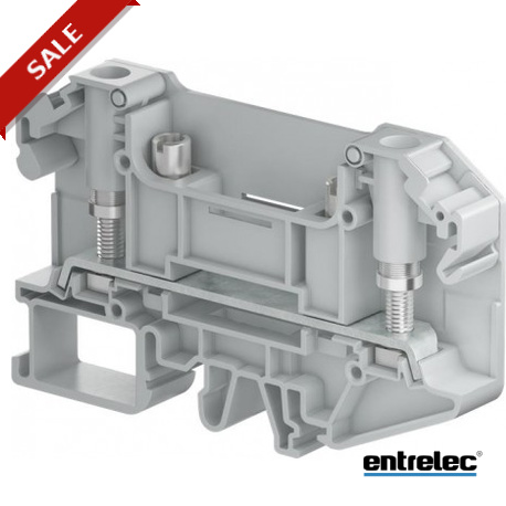 1SNA510224R0000 - 1SNA510224R0000 ENTRELEC RGW6-R1-V0 Ring lug Terminal block Feed-through aligned with disconnect Grey