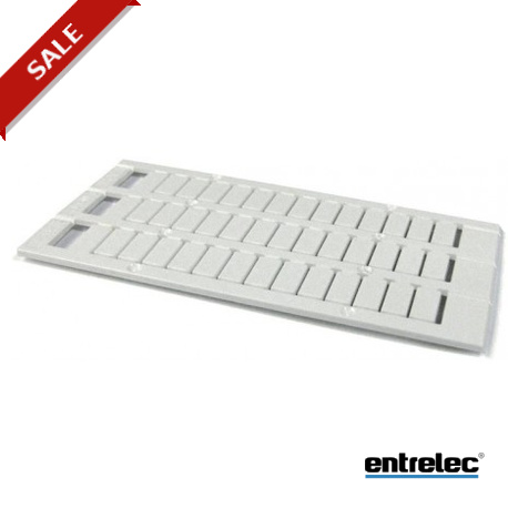 1SNK159002R0000 - 1SNK159002R0000 ENTRELEC MC612PA Terminal Block Markers pre-printed : L1-L2-L3-N-PE (x20) Vertical