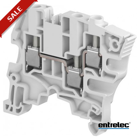 1SNK506021R0000 - 1SNK506021R0000 ENTRELEC ZS6-3S-BL Screw Clamp Terminal Block Feed-through Blue
