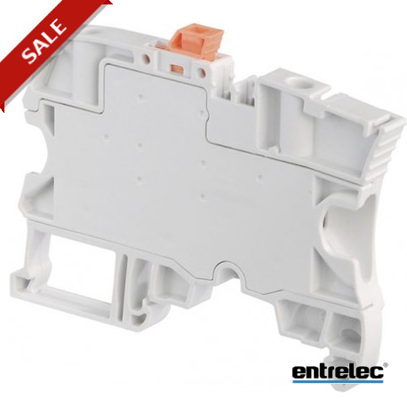 1SNK506330R0000 - 1SNK506330R0000 ENTRELEC ZS4-S-R1-OR Screw Clamp Terminal Block Disconnect with blade Orange