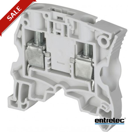 1SNK508316R0000 - 1SNK508316R0000 ENTRELEC ZS10-SP Screw Clamp Terminal Block Disconnect with blade Grey