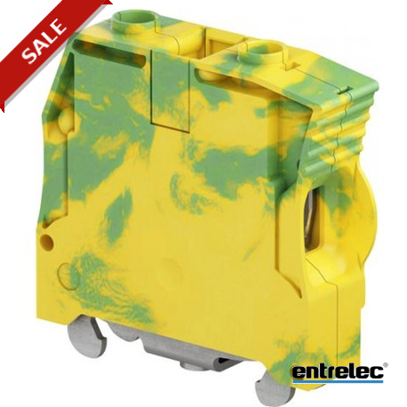 1SNK516151R0000 - 1SNK516151R0000 ENTRELEC ZS50-PE Screw Clamp Terminal Block Ground Green/Yellow