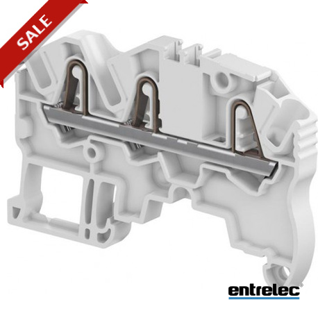 1SNK705067R0000 - 1SNK705067R0000 ENTRELEC ZK2.5-3P-YL PI-Spring clamp Terminal Block Feed-through Yellow