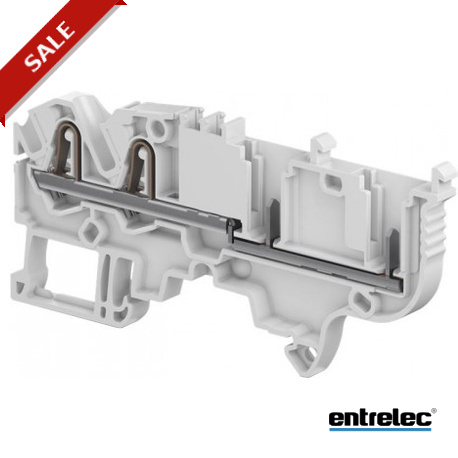 1SNK805010R0000 - 1SNK805010R0000 ENTRELEC ZDK2.5-22 Pluggable Terminal Block Feed-through Grey