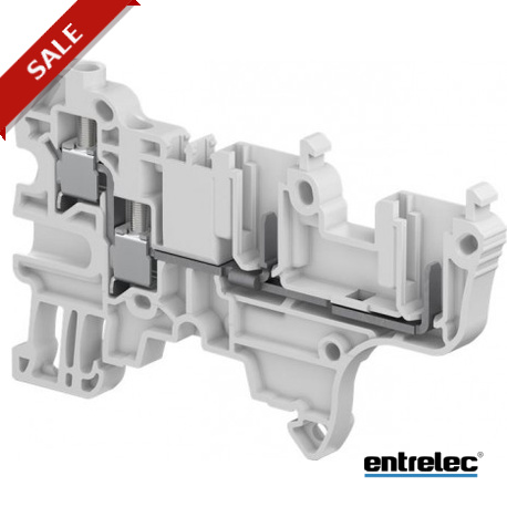 1SNK805013R0000 - 1SNK805013R0000 ENTRELEC ZDS4-22 Pluggable Terminal Block Feed-through Grey