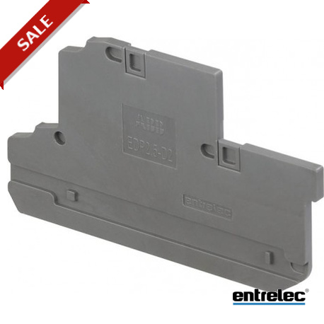 EDP2.5-D2 - EDP2.5-D2 1SNK805960R0000 ENTRELEC EDP2.5-D2 End Sections Dark Grey
