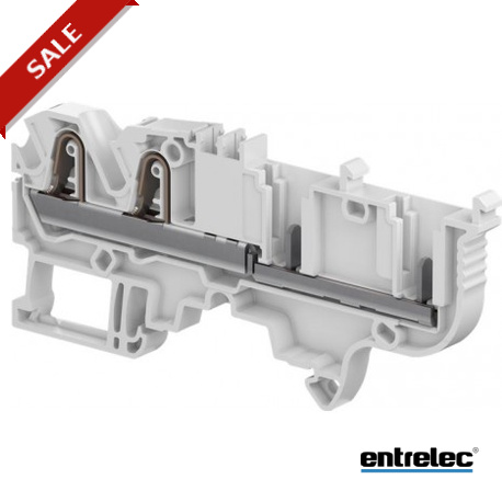 1SNK806010R0000 - 1SNK806010R0000 ENTRELEC ZDK4-22 Pluggable Terminal Block Feed-through Grey