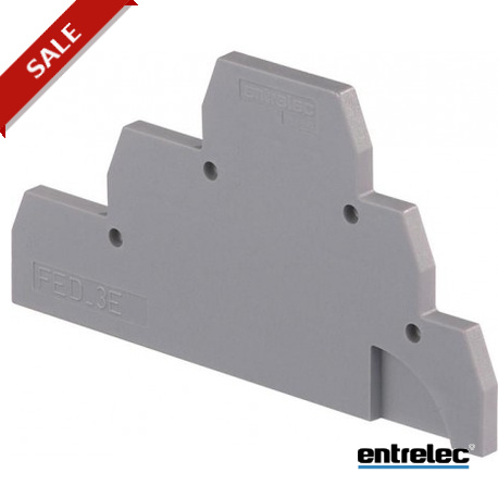 1SNA116771R2000 - 1SNA116771R2000 ENTRELEC FED3E End Sections Grey