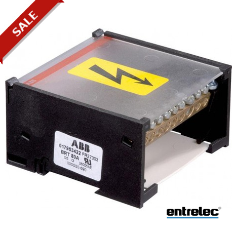 1SNA179534R2200 - 1SNA179534R2200 ENTRELEC BRT80A Distribution Terminal Blocks Feed-through Four poles