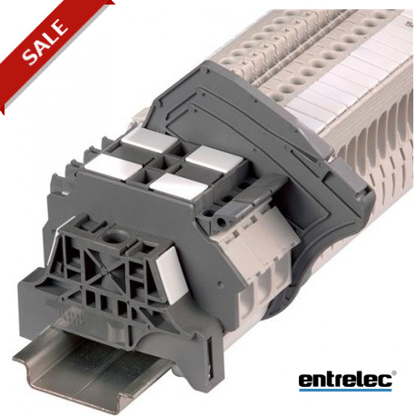 BAM2 - BAM2 1SNA206351R1600 ENTRELEC BAM2 End Stops Grey