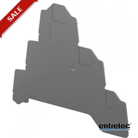 1SNK505961R0000 - 1SNK505961R0000 ENTRELEC ES4-T3 End Section Dark Grey